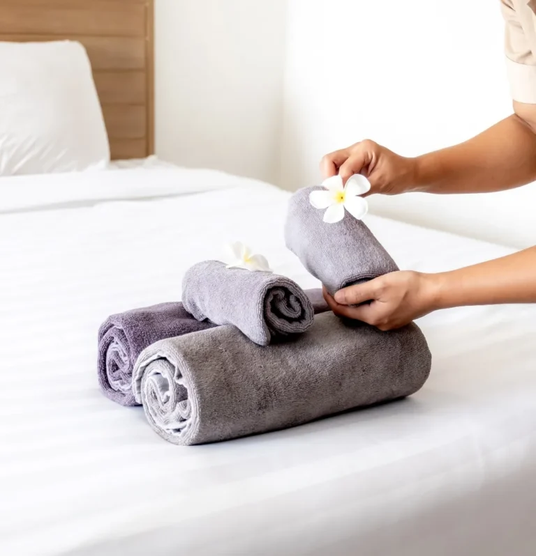 Hotel towels